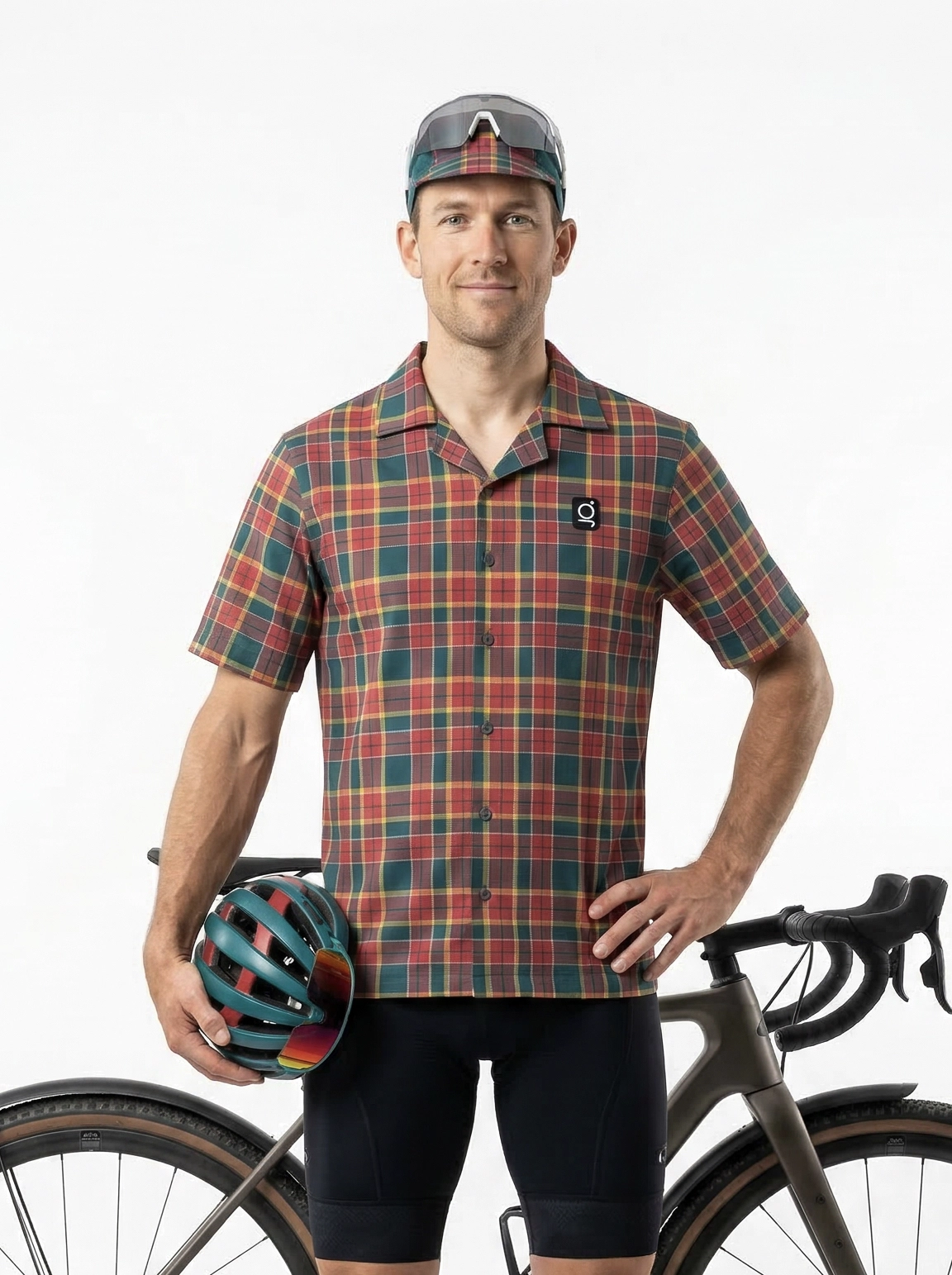 Koszula w kratę na gravela