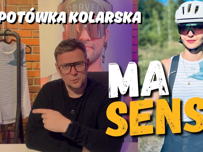 Potówki kolarskie koszulki rowerowe mają sens?