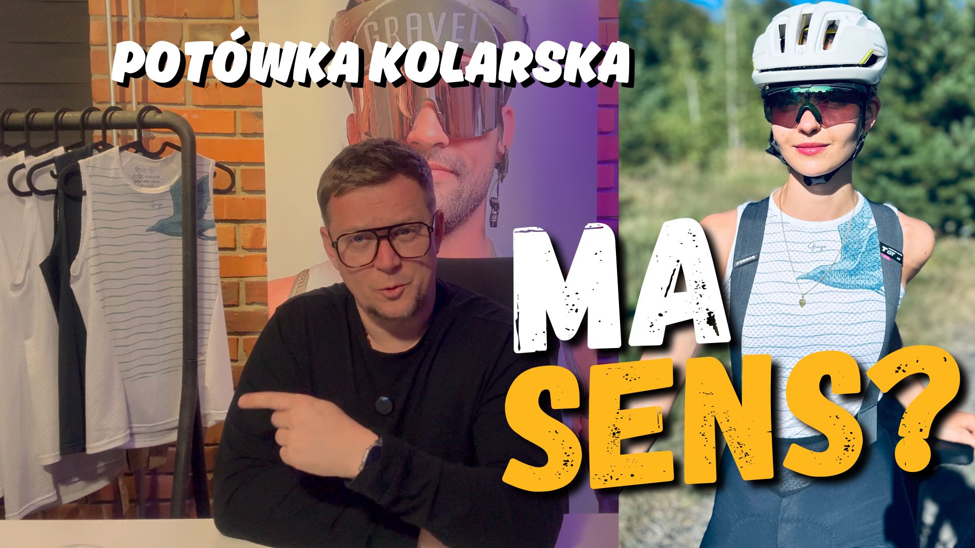 Potówki kolarskie koszulki rowerowe mają sens?