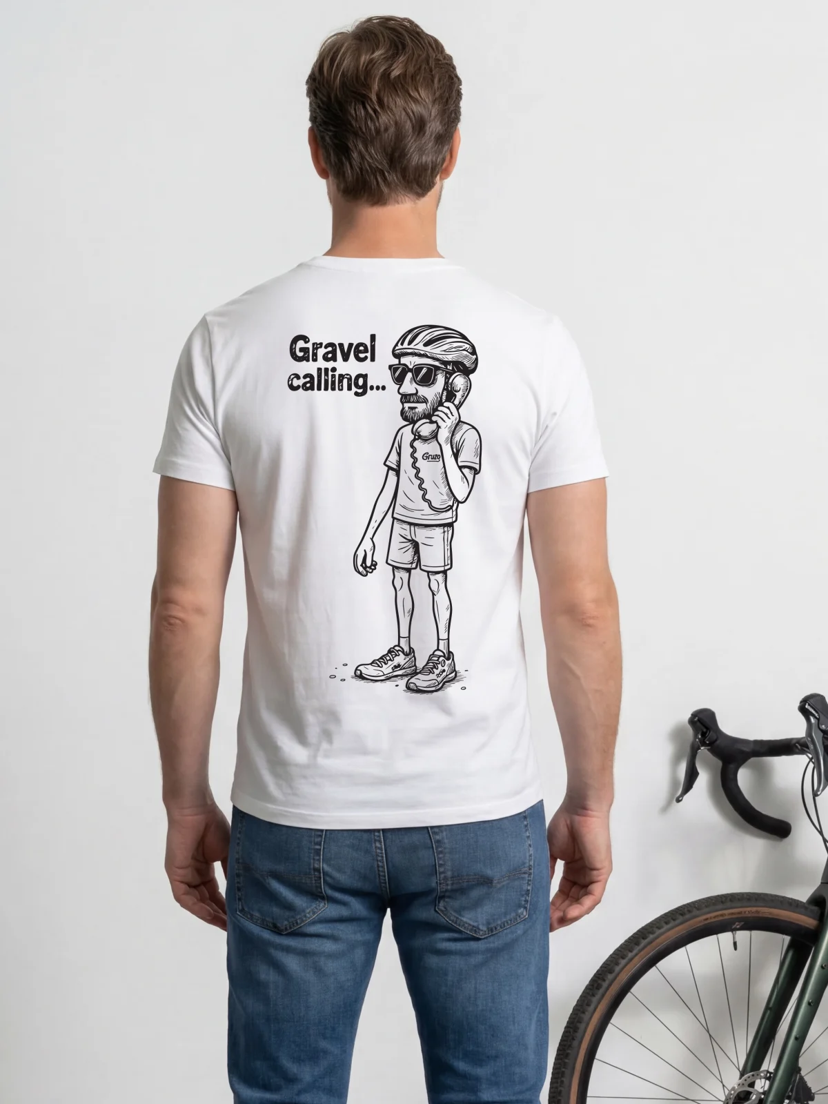 koszulka bawełniana na rower