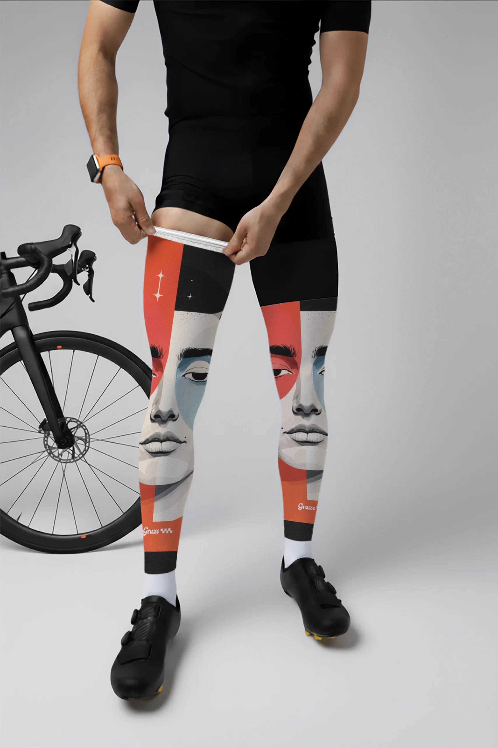 Nogawki męskie rowerowe Gruzo kopia
