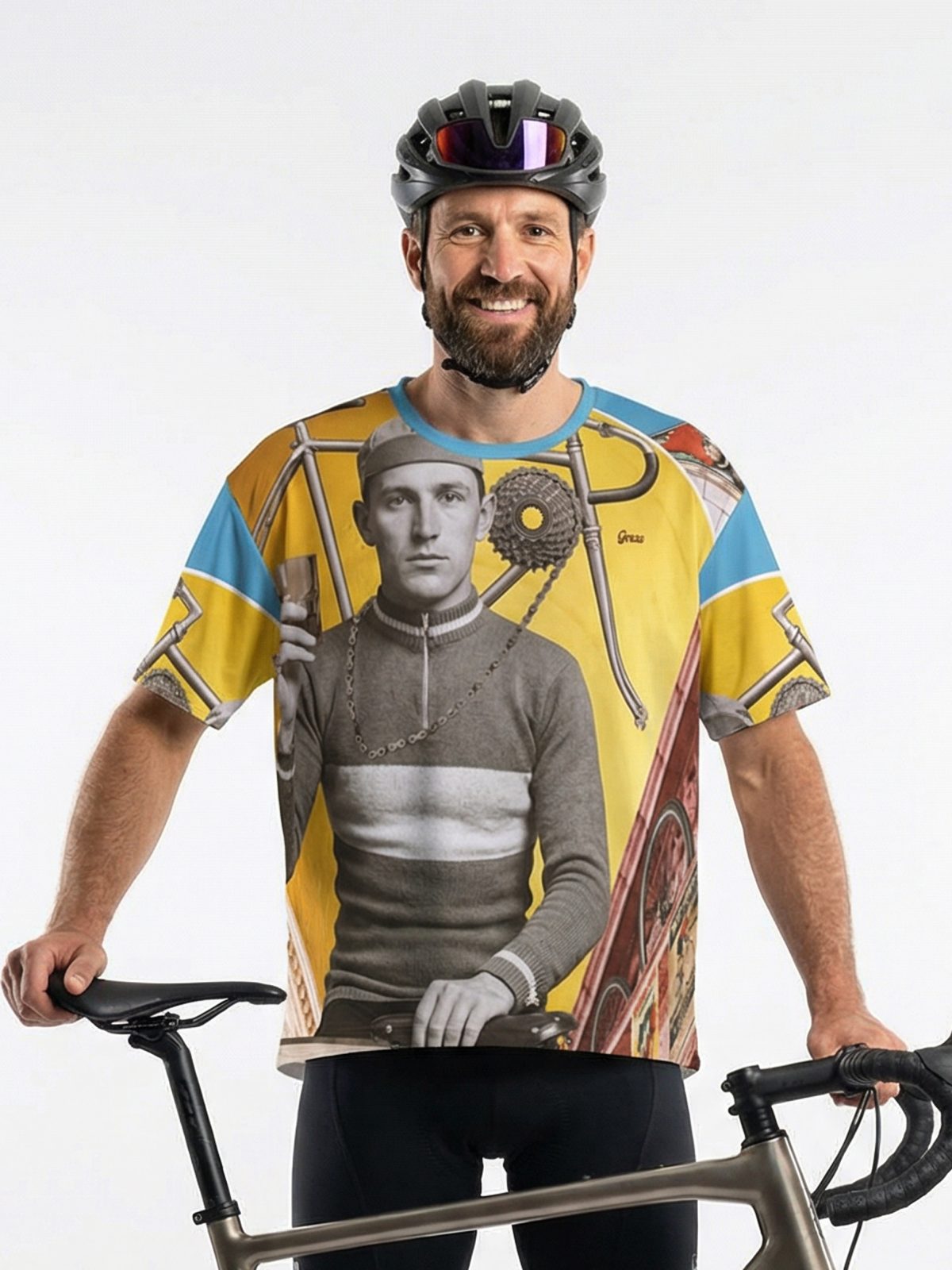 koszulka na gravela retro vintage