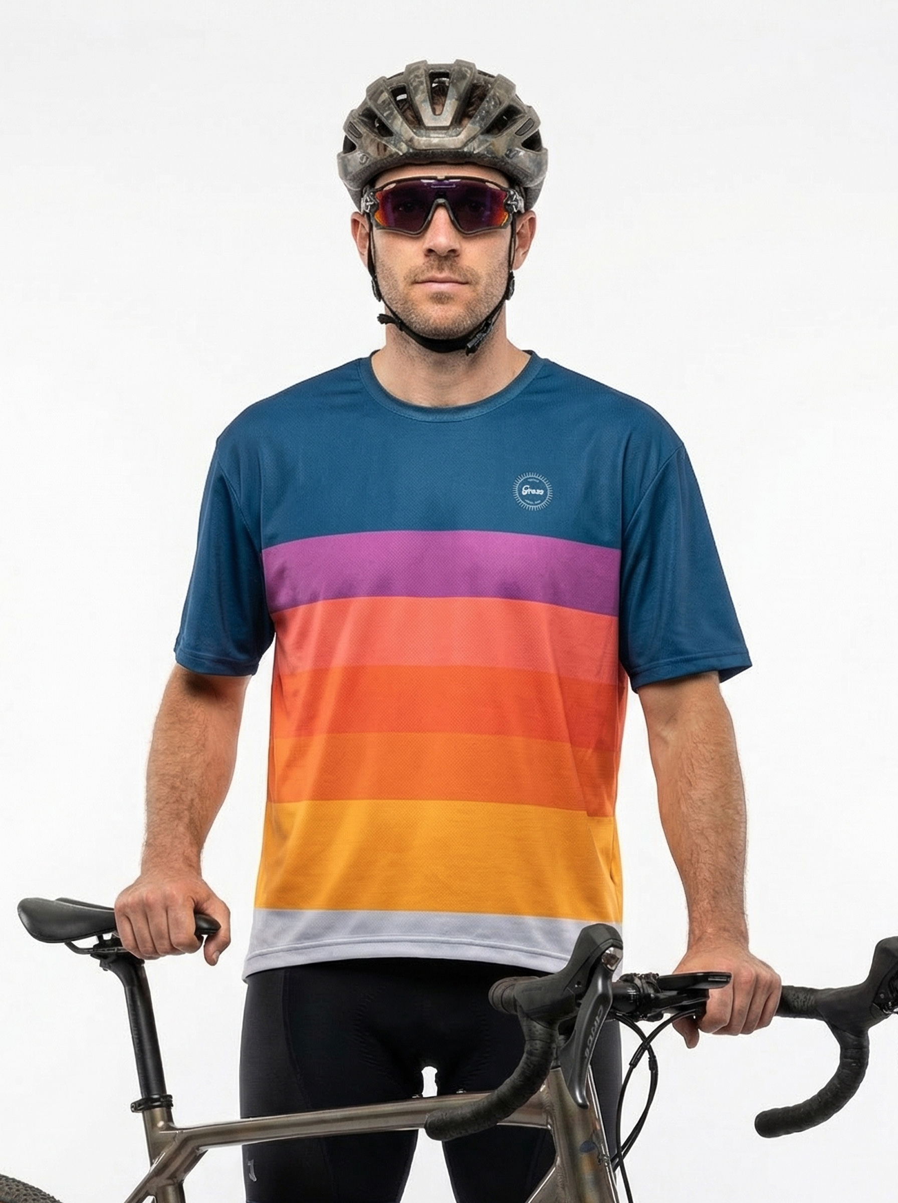 koszulka luźna na gravela