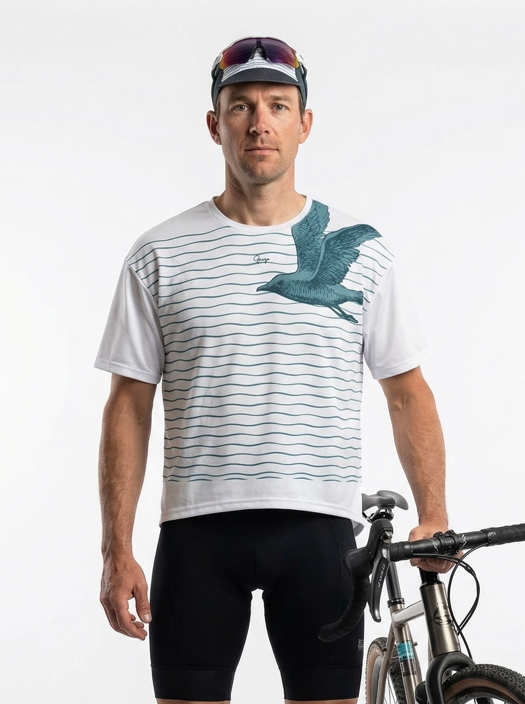 Koszulka na gravela Gruzo Baltic