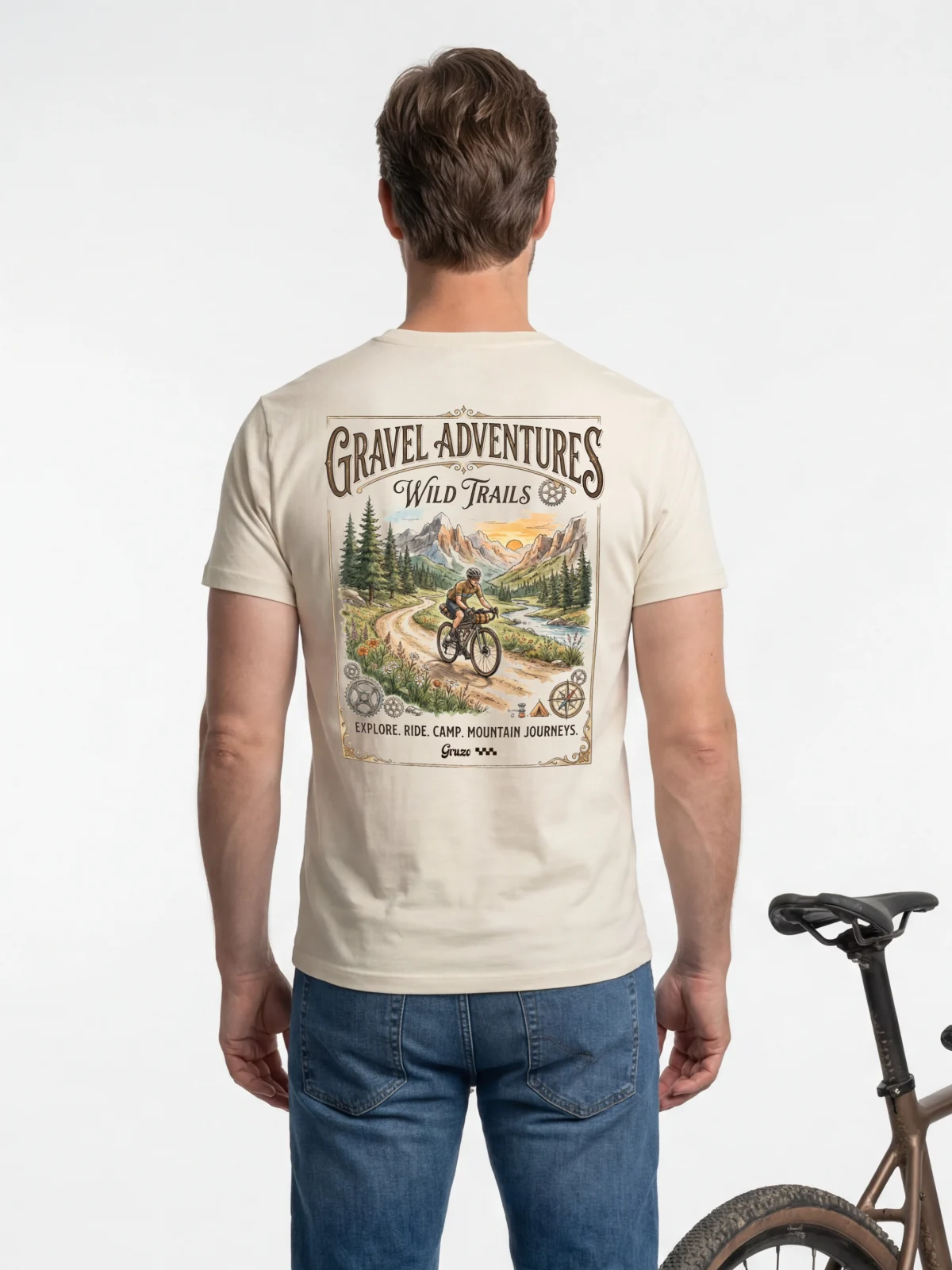 KOSZULKA BAWEŁNIANA GRAVEL