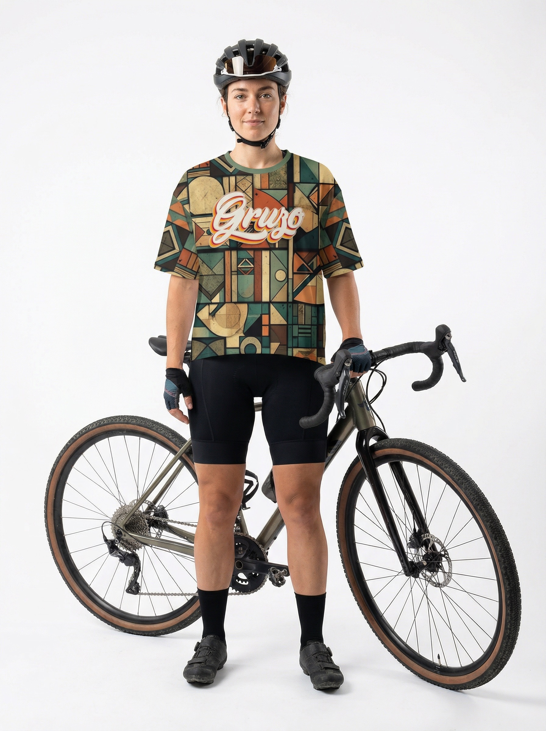 Koszulka rowerowa Oversize Diani - obrazek 2