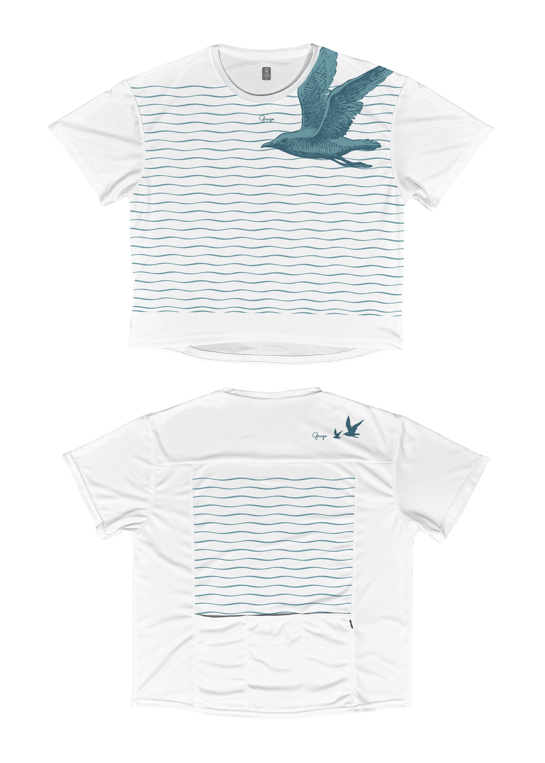 Koszulka rowerowa Oversize BALTIC - obrazek 4