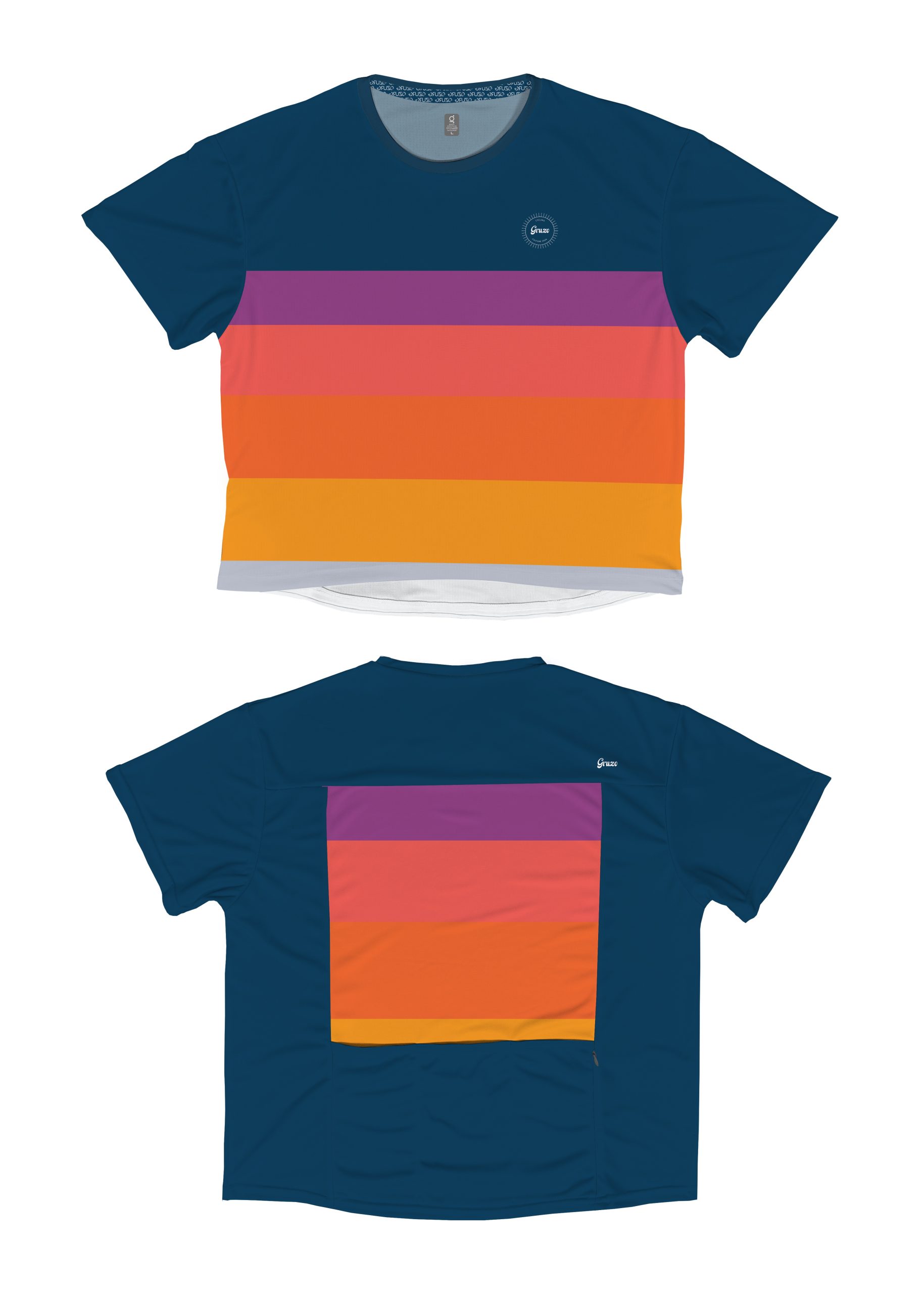 Koszulka rowerowa Oversize SPLIT - obrazek 4