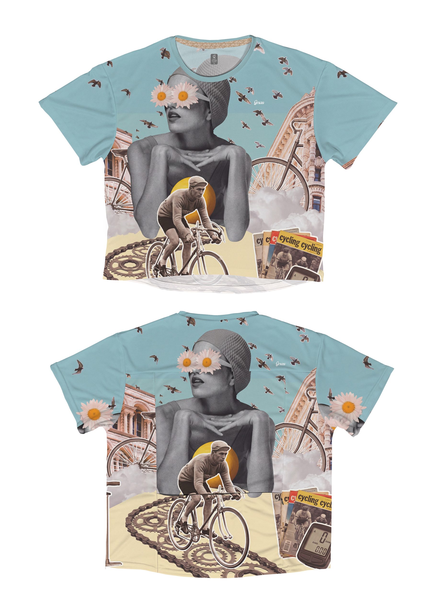 Koszulka rowerowa Oversize MONACO - obrazek 4